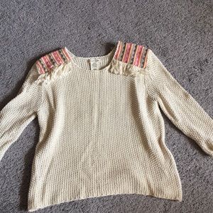 Boho billabong knitted sweater